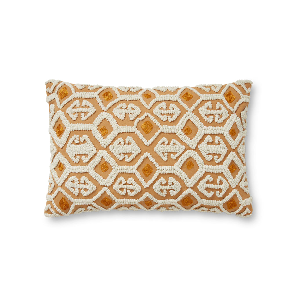 Loloi PLL0050 Ivory / Multi 13" x 21" Pillow