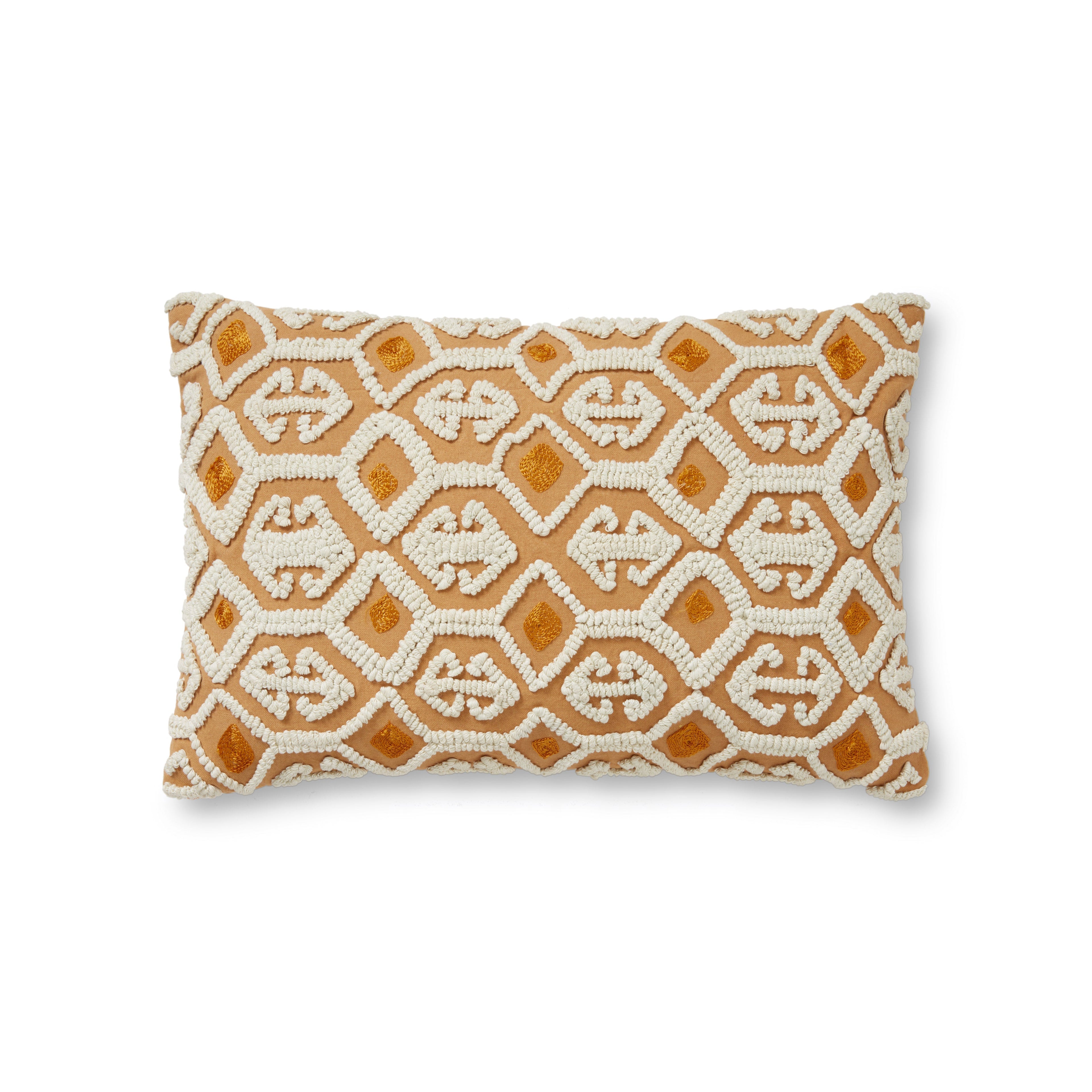 Loloi PLL0050 Ivory / Multi 13" x 21" Pillow