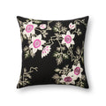 Loloi P0295 Black / Ivory 22" x 22" Pillow
