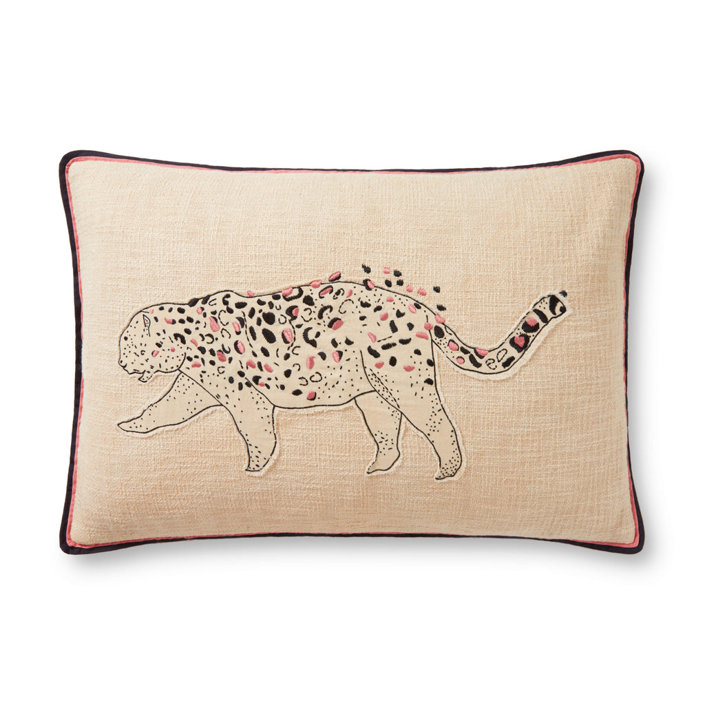 Loloi PLL0054 Ivory / Black 16" x 26" Pillow