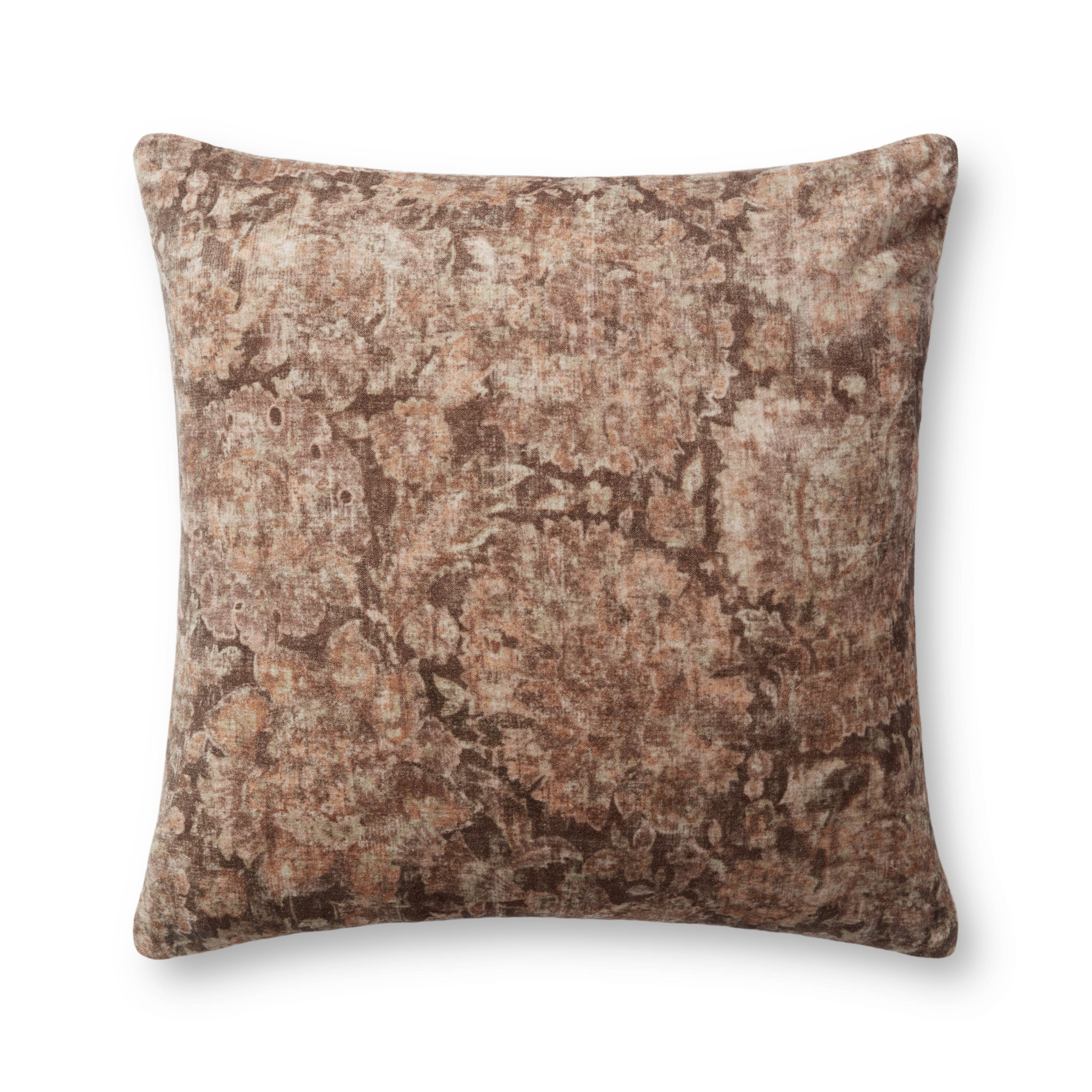 Loloi PLL0104 Multi and Natural 22" x 22" Pillow