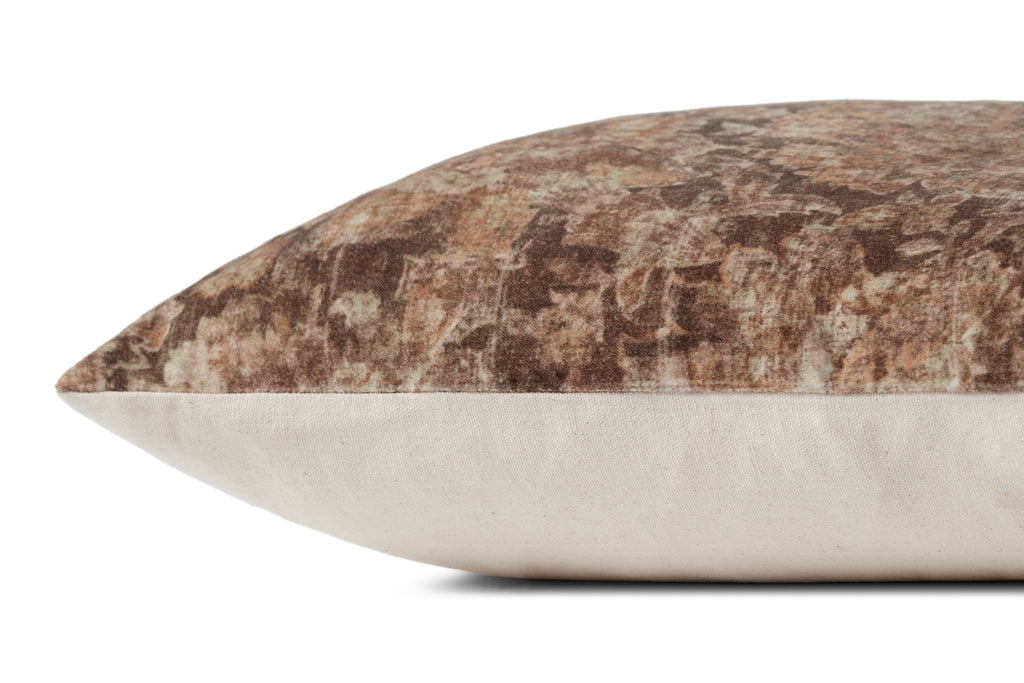 Loloi PLL0104 Multi and Natural 22" x 22" Pillow