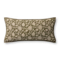 Loloi PLL0165 Green and Rust Pillow
