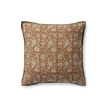 Loloi PLL0166 Rust 22" x 22" Pillow