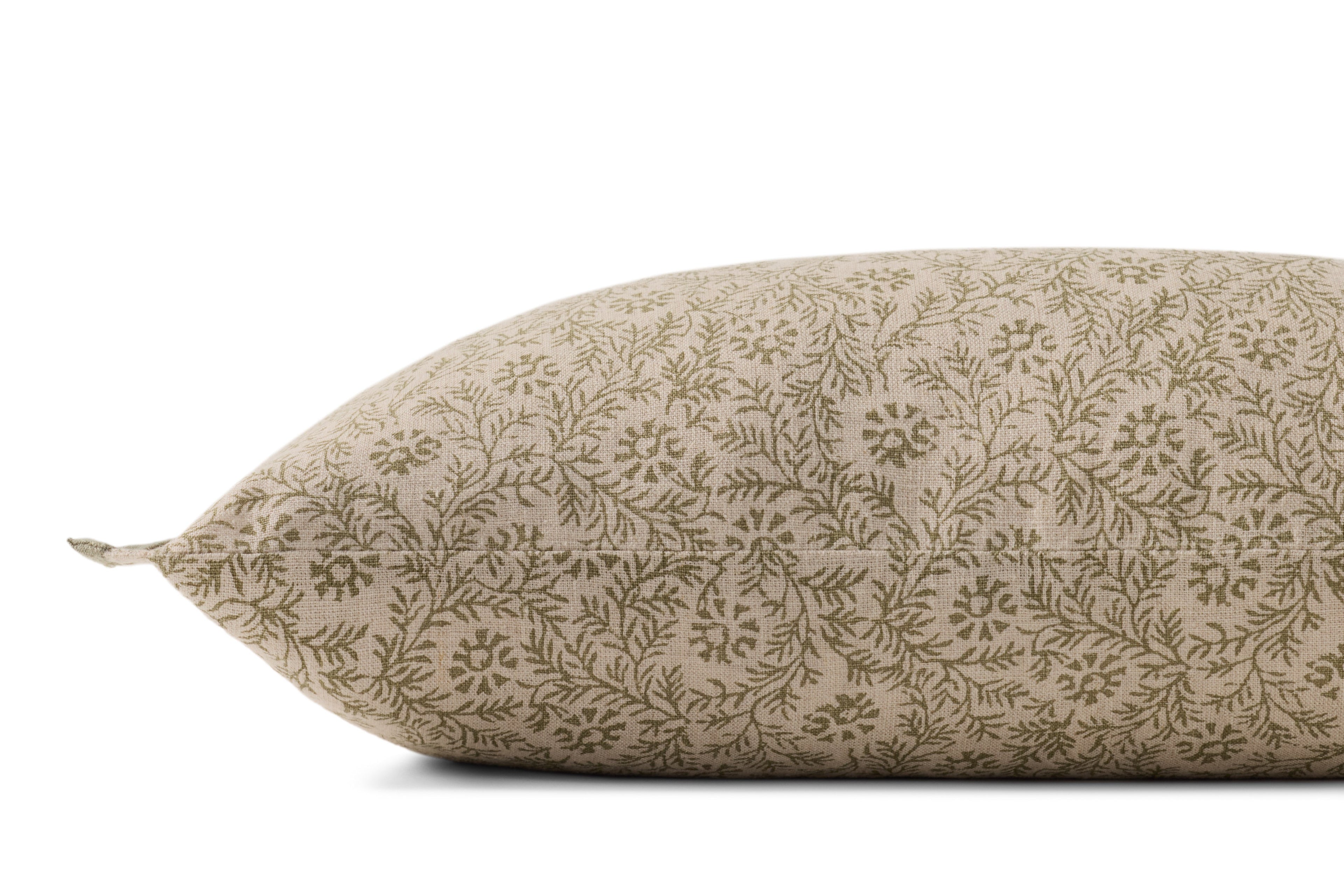 Loloi PLL0194 Floral Linen Throw Pillow
