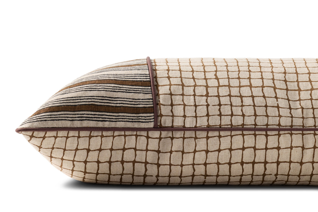 Loloi PLL0198 Lumbar Pillow - 12" x 27"