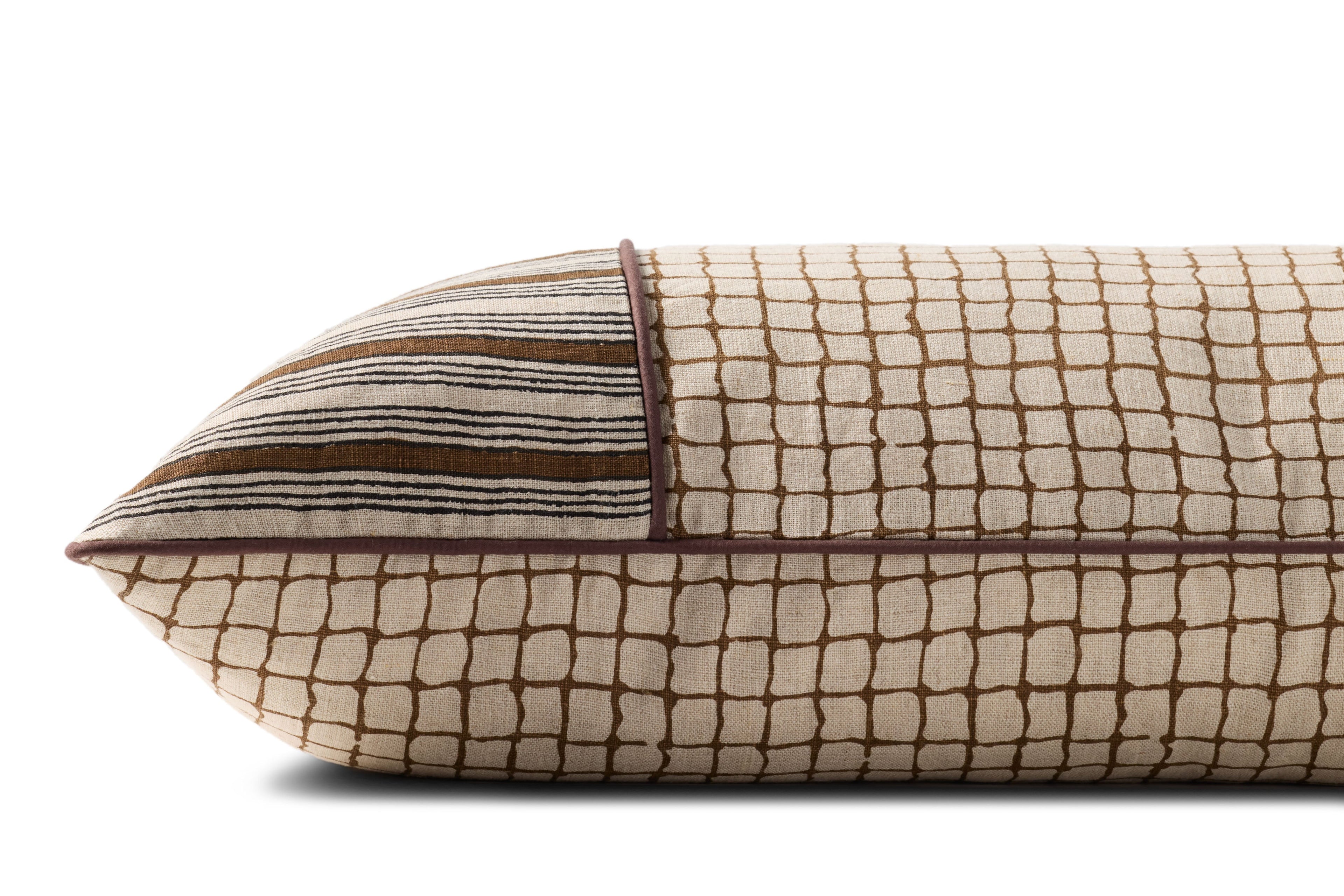 Loloi PLL0198 Lumbar Pillow - 12" x 27"
