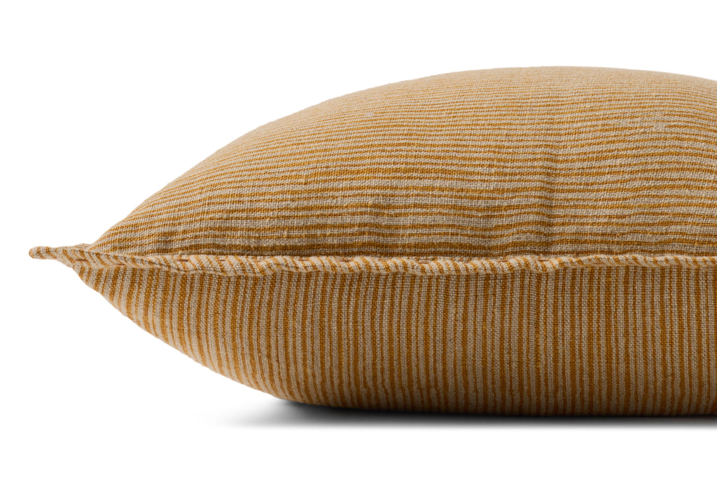 Loloi PLL0199 Mustard 18" x 18" Pillow