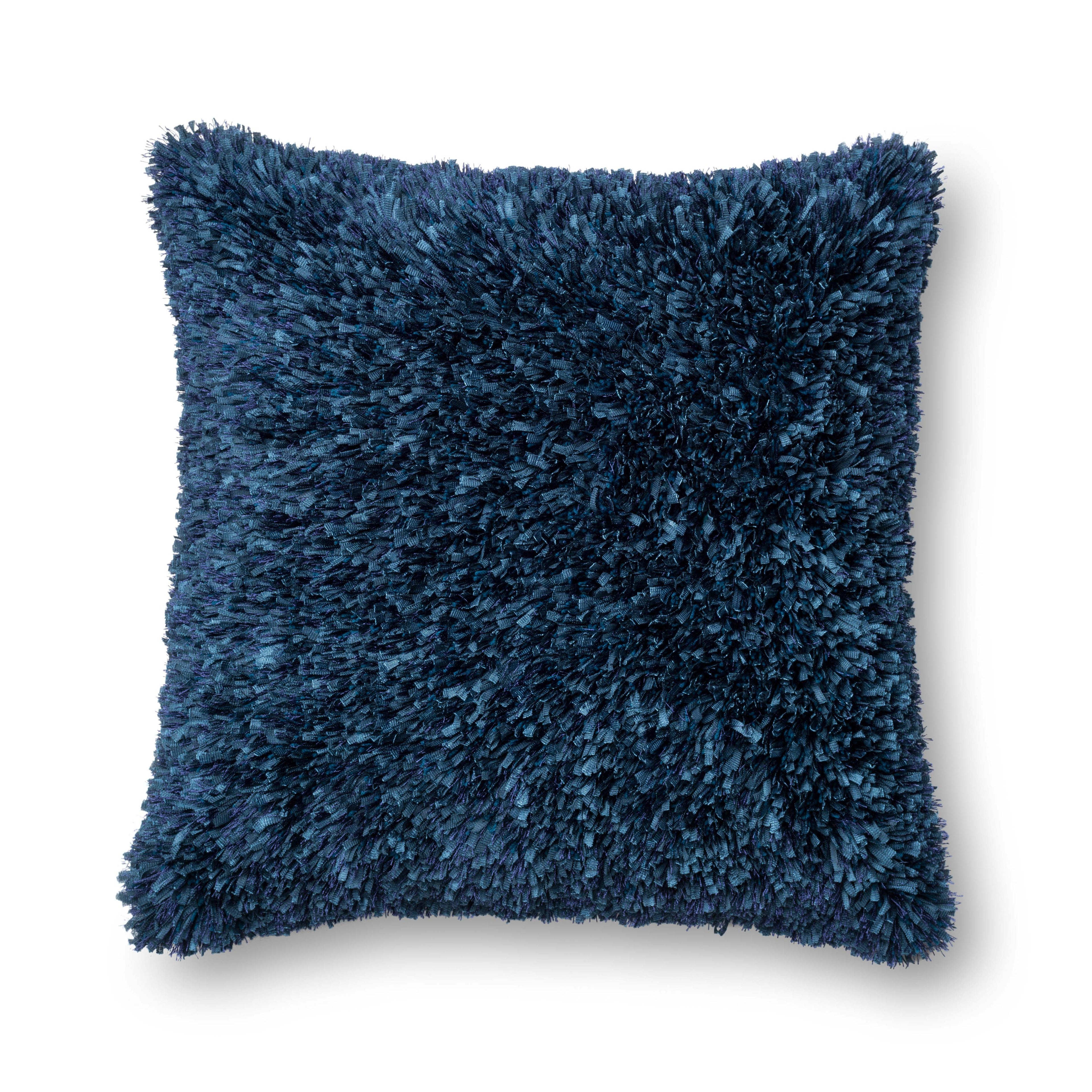 Loloi P0045 Ribbon Shag Throw Pillow