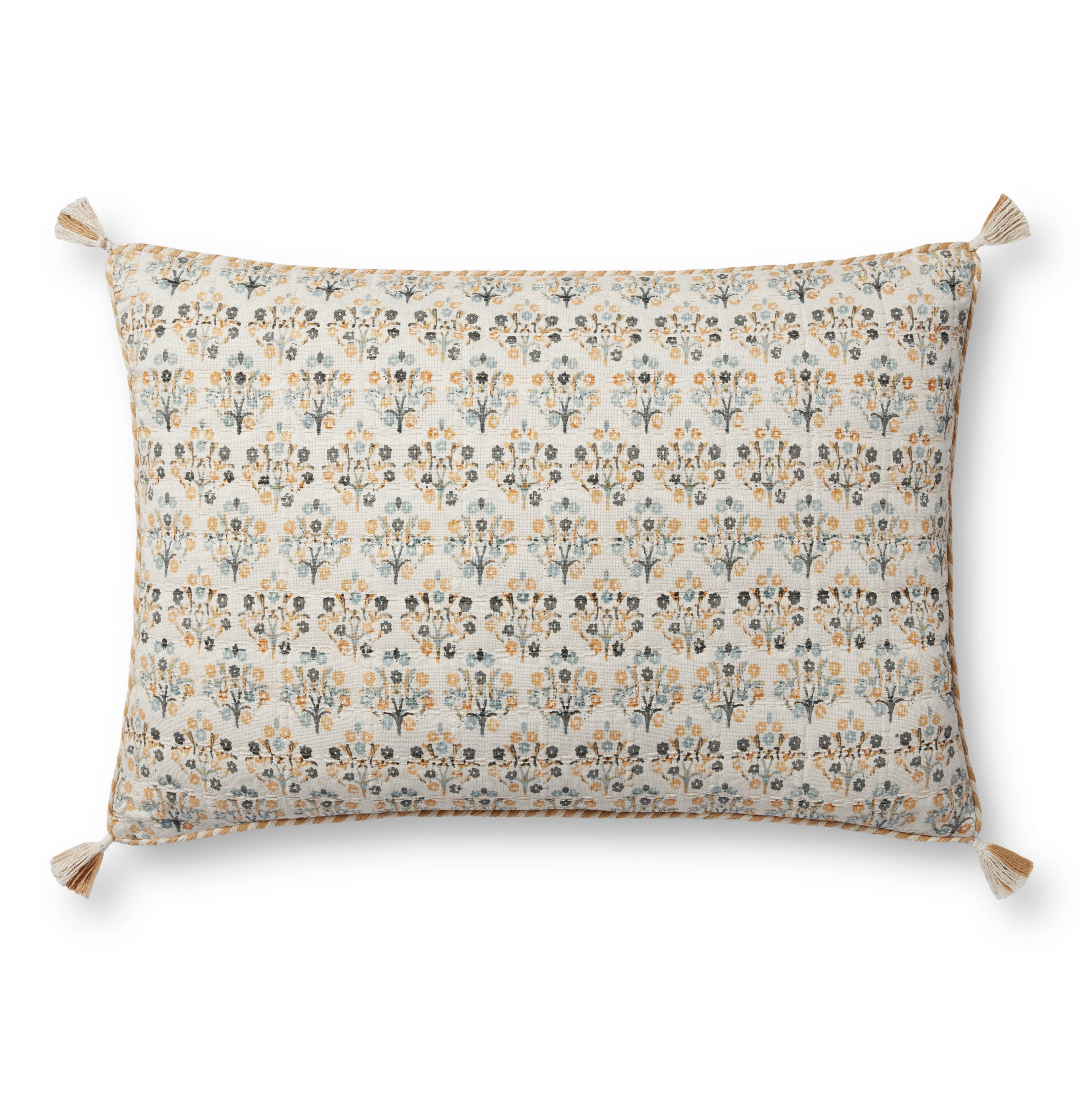 Loloi PLL0116 Wheat / Multi 16" x 26" Pillow