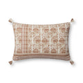 Loloi PLL0117 Blush / Ivory 13" x 21" Pillow