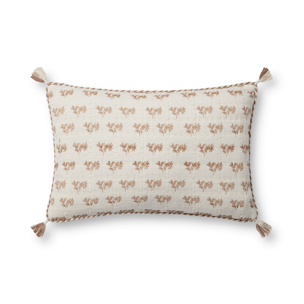 Loloi PLL0117 Blush / Ivory 13" x 21" Pillow