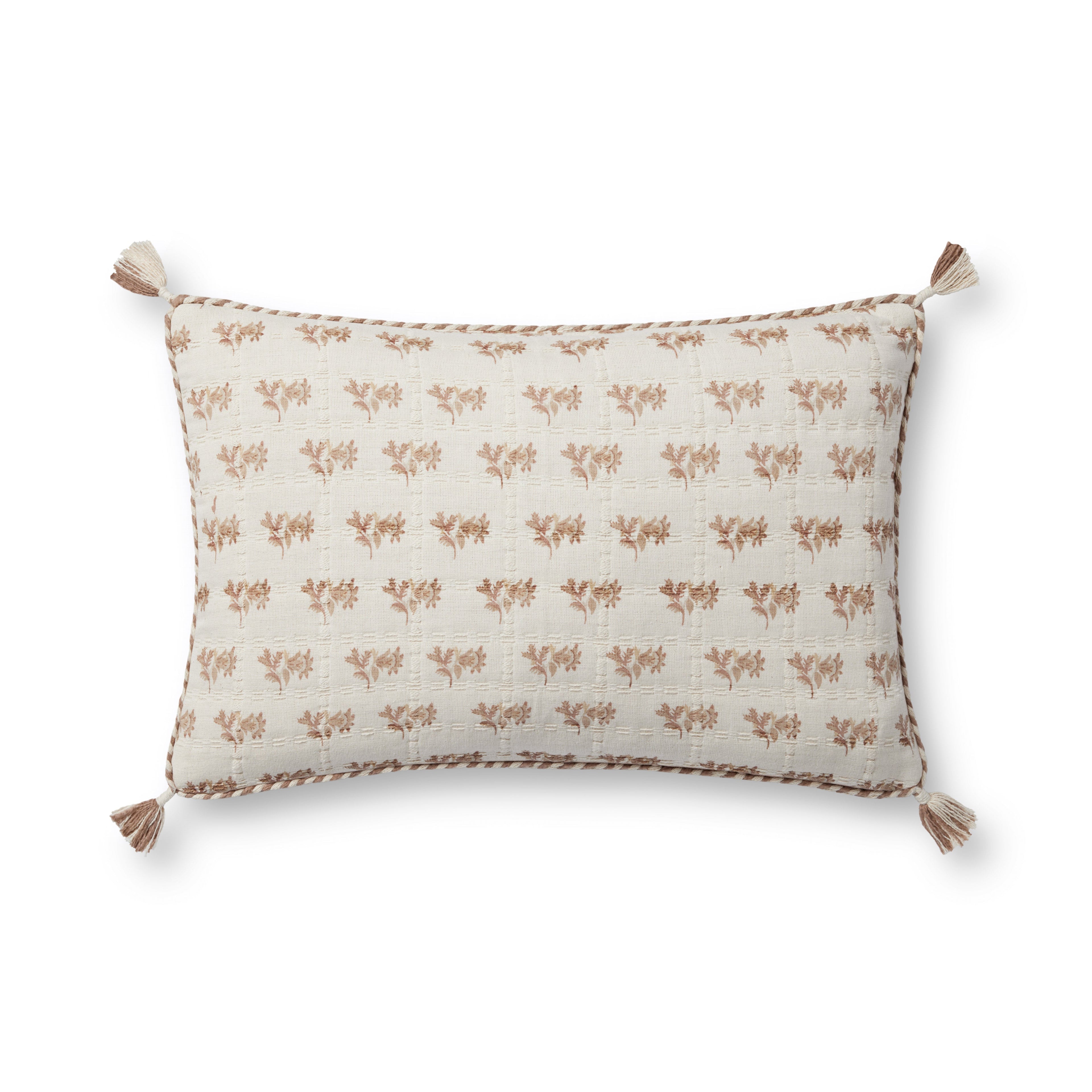 Loloi PLL0117 Blush / Ivory 13" x 21" Pillow
