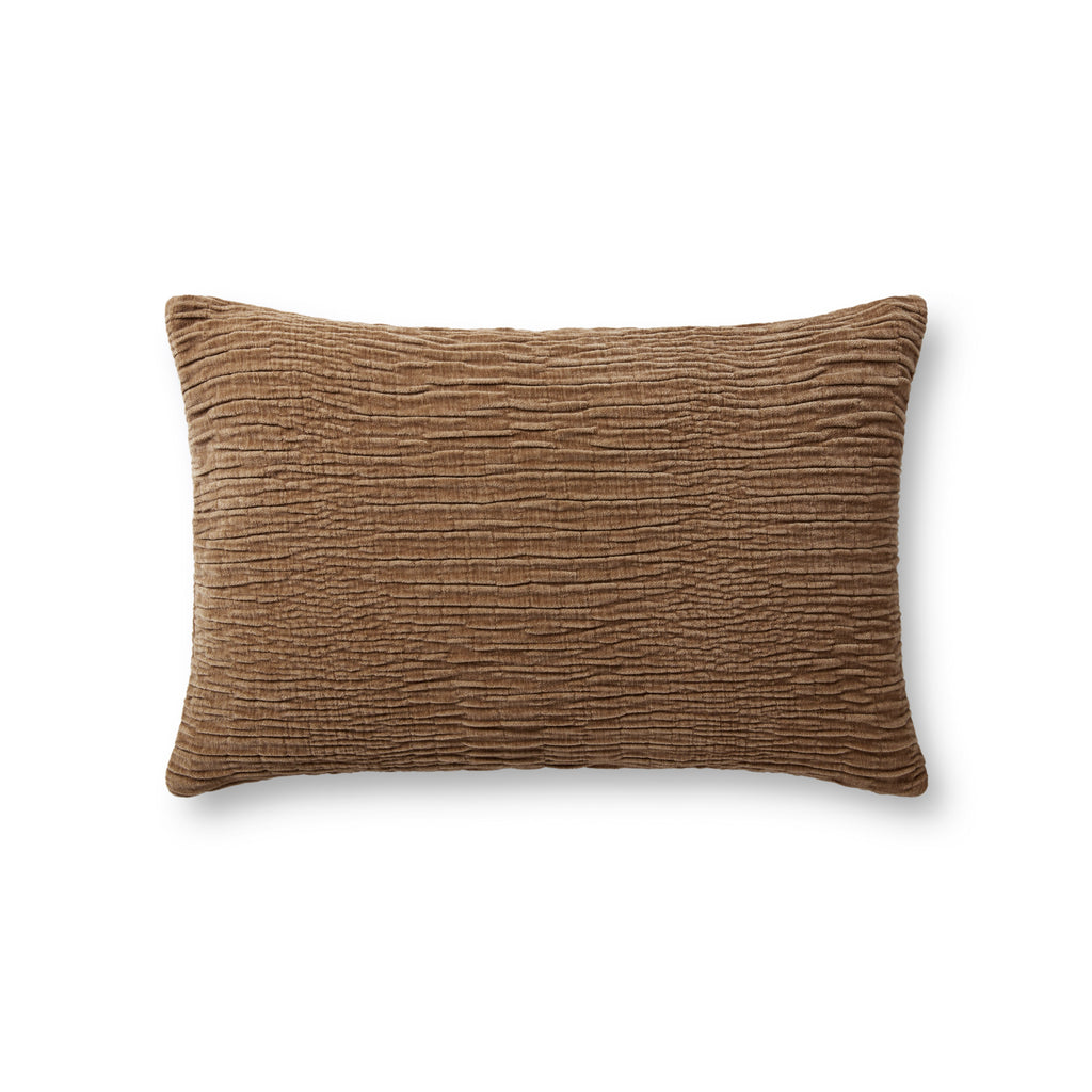 Loloi PLL0097 Textured Polyester Lumbar Throw Pillow