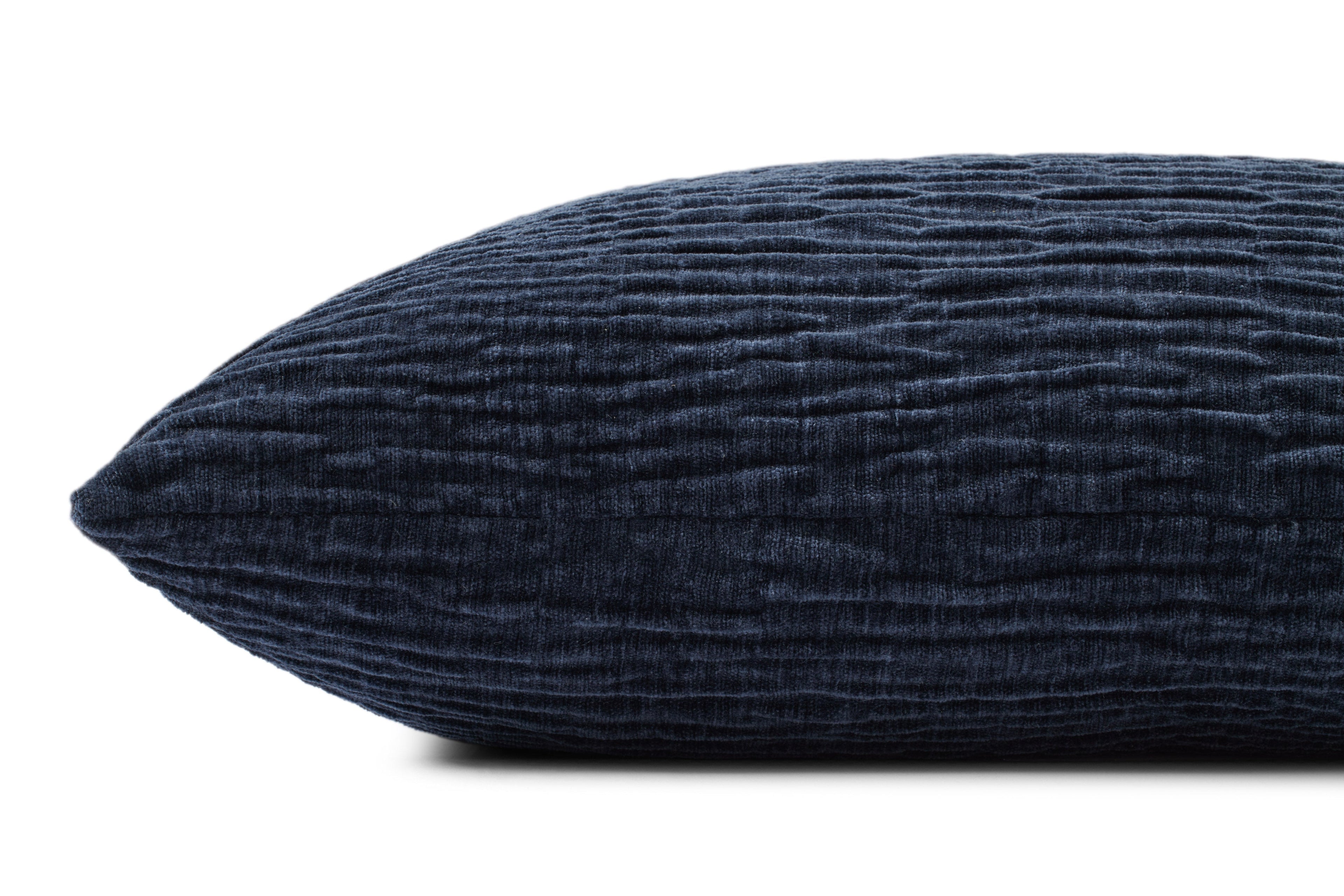 Loloi PLL0097 Textured Polyester Lumbar Throw Pillow