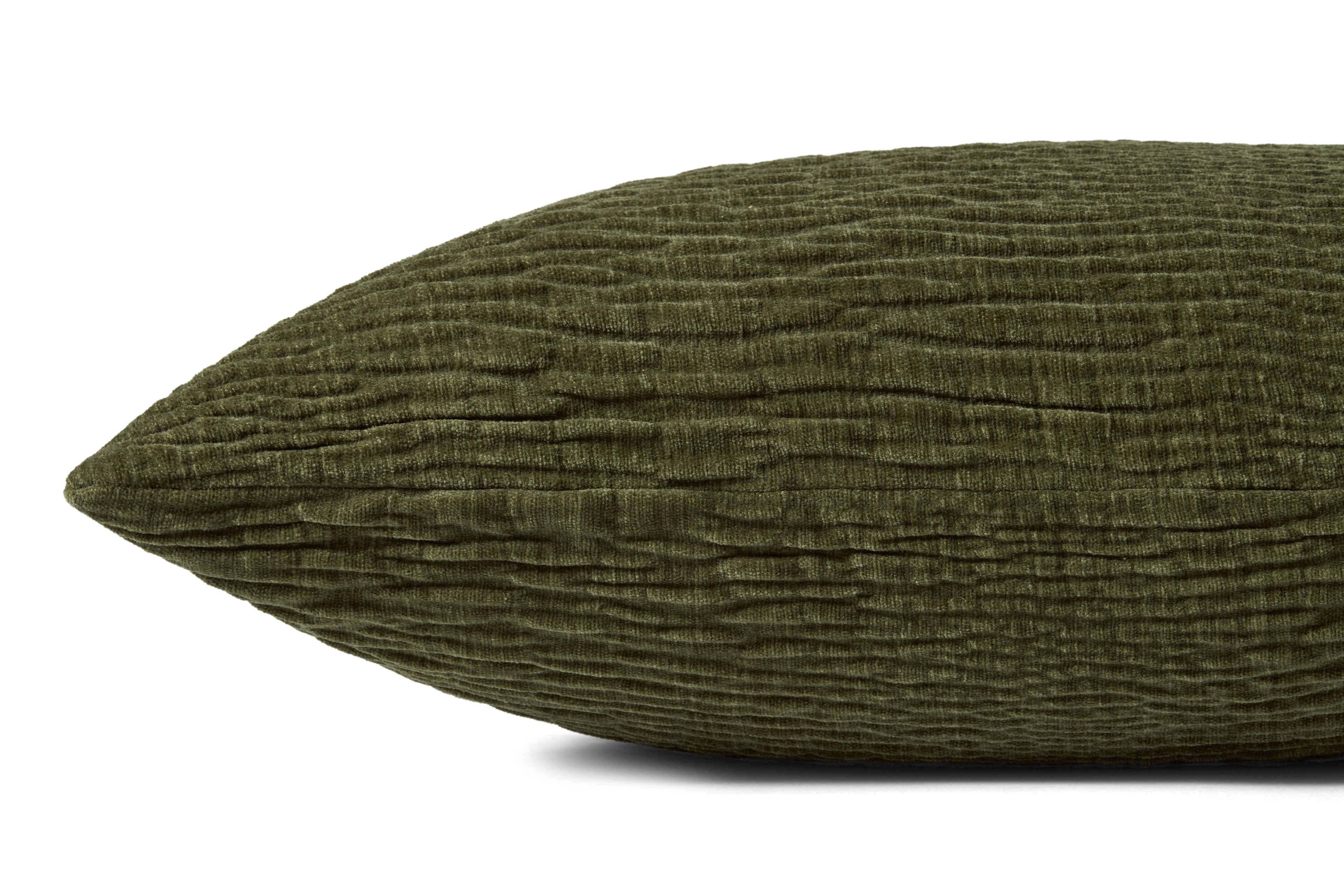 Loloi PLL0097 Textured Polyester Lumbar Throw Pillow