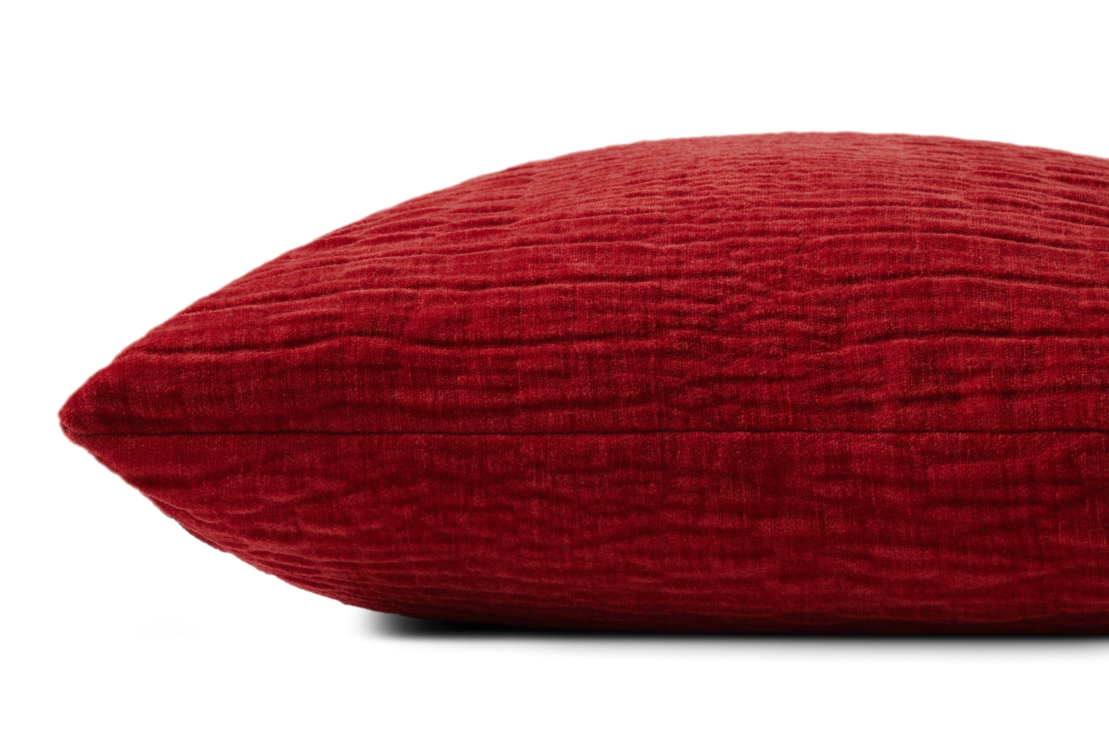 Loloi PLL0097 Textured Polyester Lumbar Throw Pillow