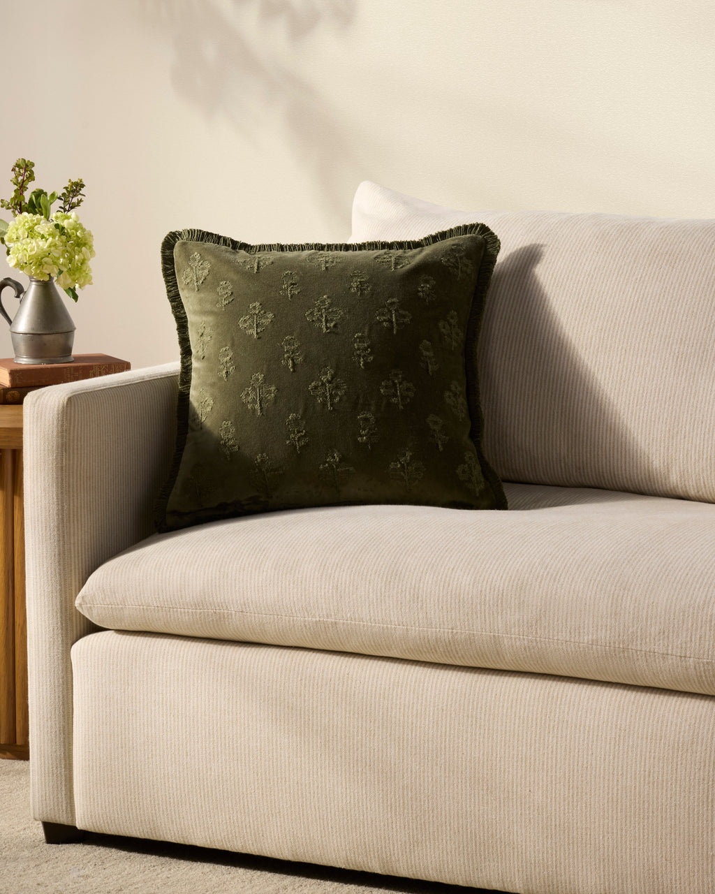 Chris Loves Julia x Loloi Darla 18" x 18" Pillow