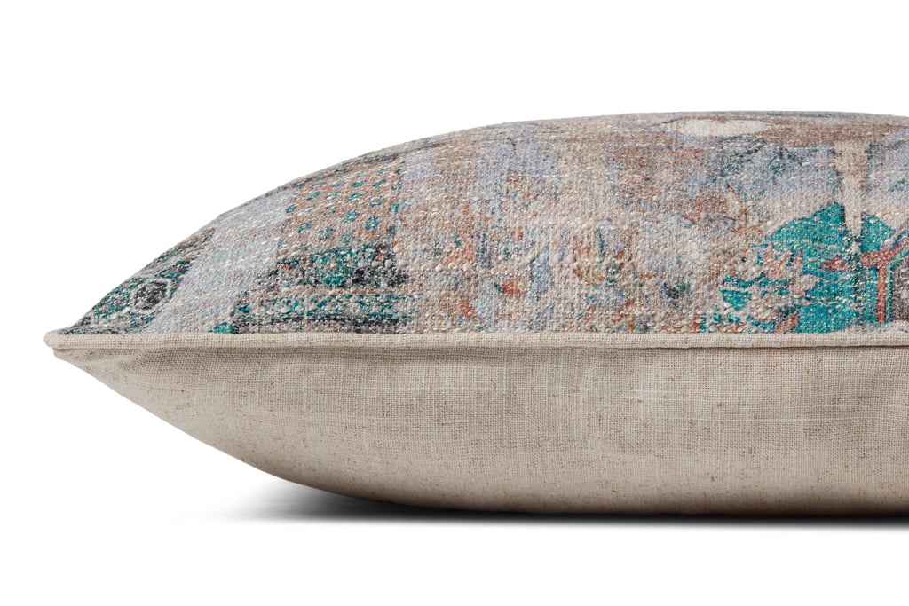 Loloi PLL0007 Brown / Multi 13" x 21" Pillow