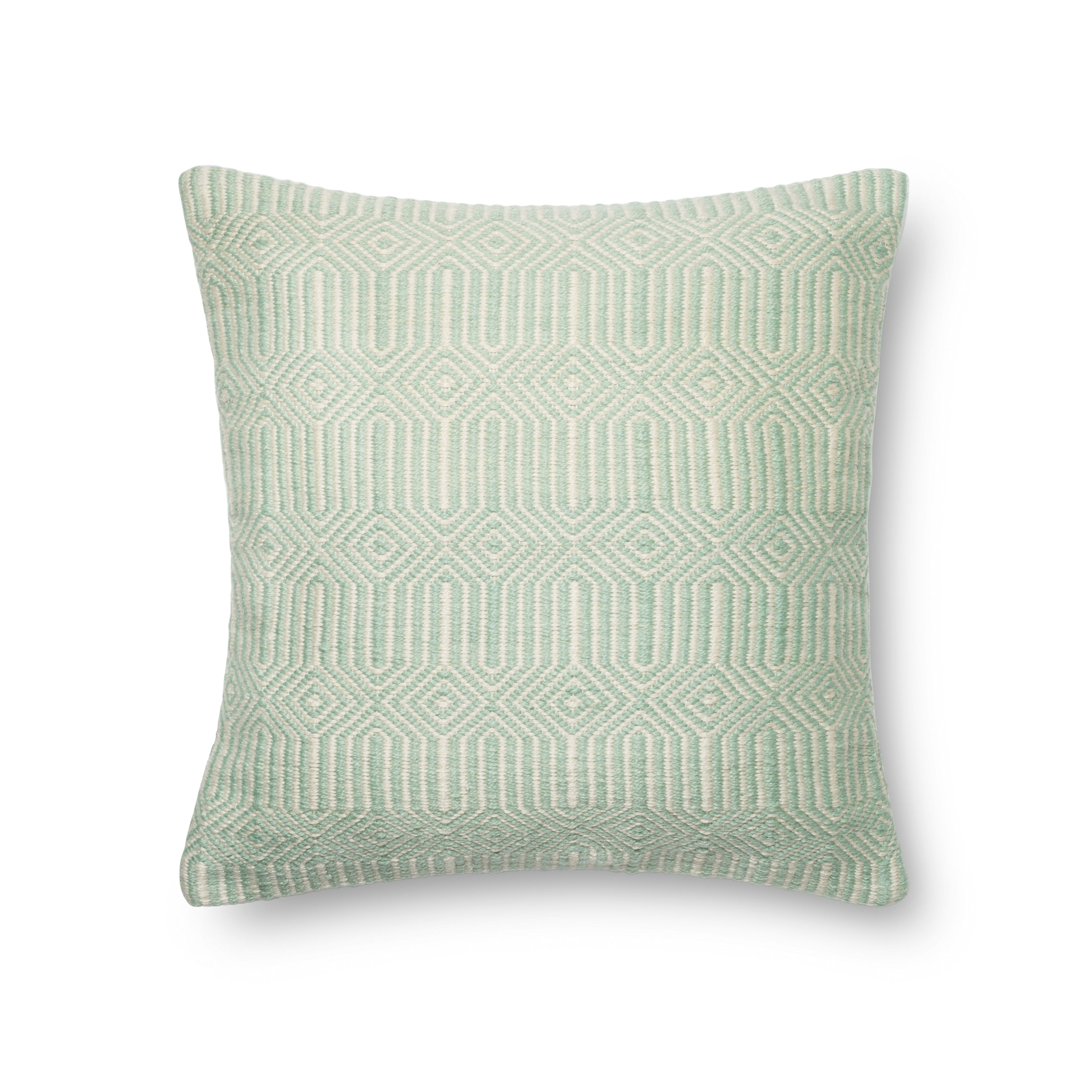 Loloi P0339 Hand-Woven Decorative Throw Pillow