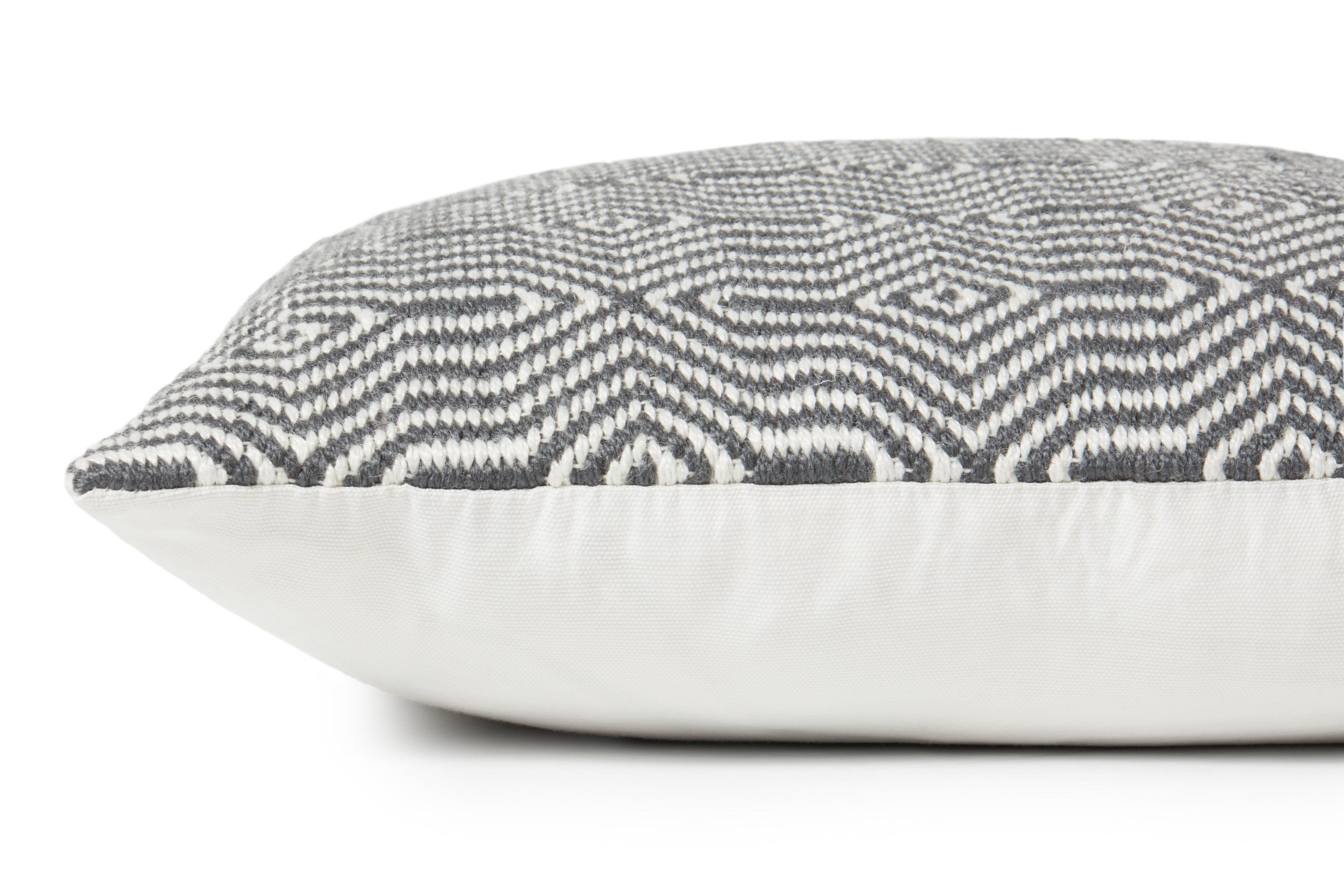 Loloi P0339 Hand-Woven Decorative Throw Pillow