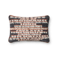 Loloi P0378 Blue / Rust 13" x 21" Pillow