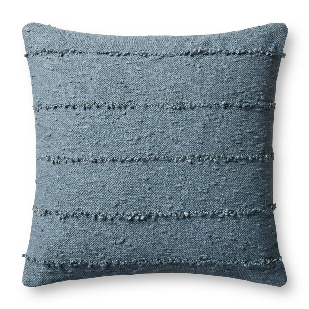 Loloi PLL0191 Striped Cotton & Polyester Throw Pillow