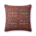 Loloi PLL0106 Berry / Multi 22" x 22" Pillow