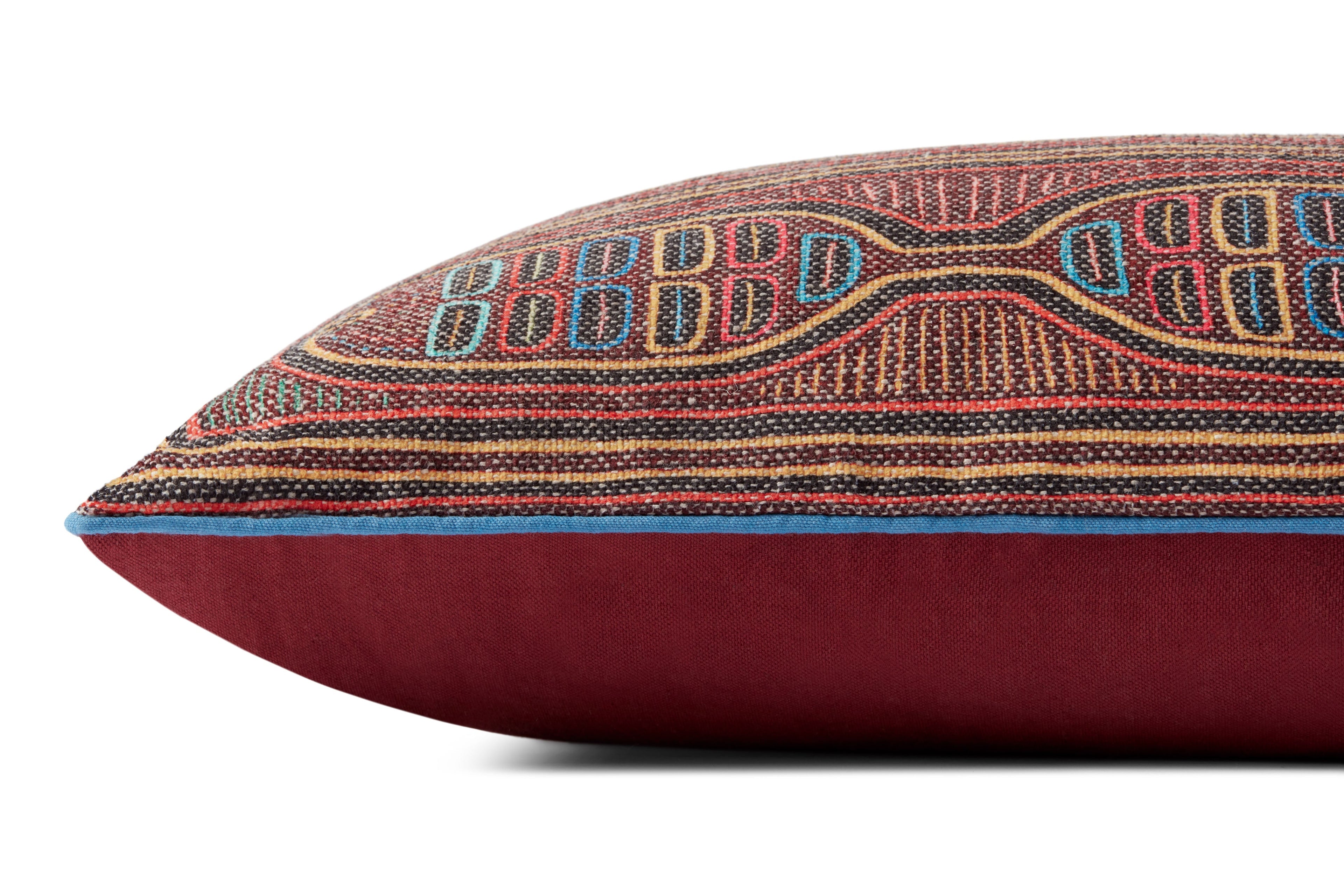 Loloi PLL0107 Berry / Multi 13" x 35" Pillow
