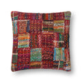 Loloi P0535 Red / Multi 13" x 21" Pillow