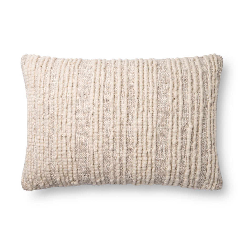 Loloi P0862 Natural 22" x 22" Pillow