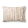 Loloi P0862 Natural 22" x 22" Pillow