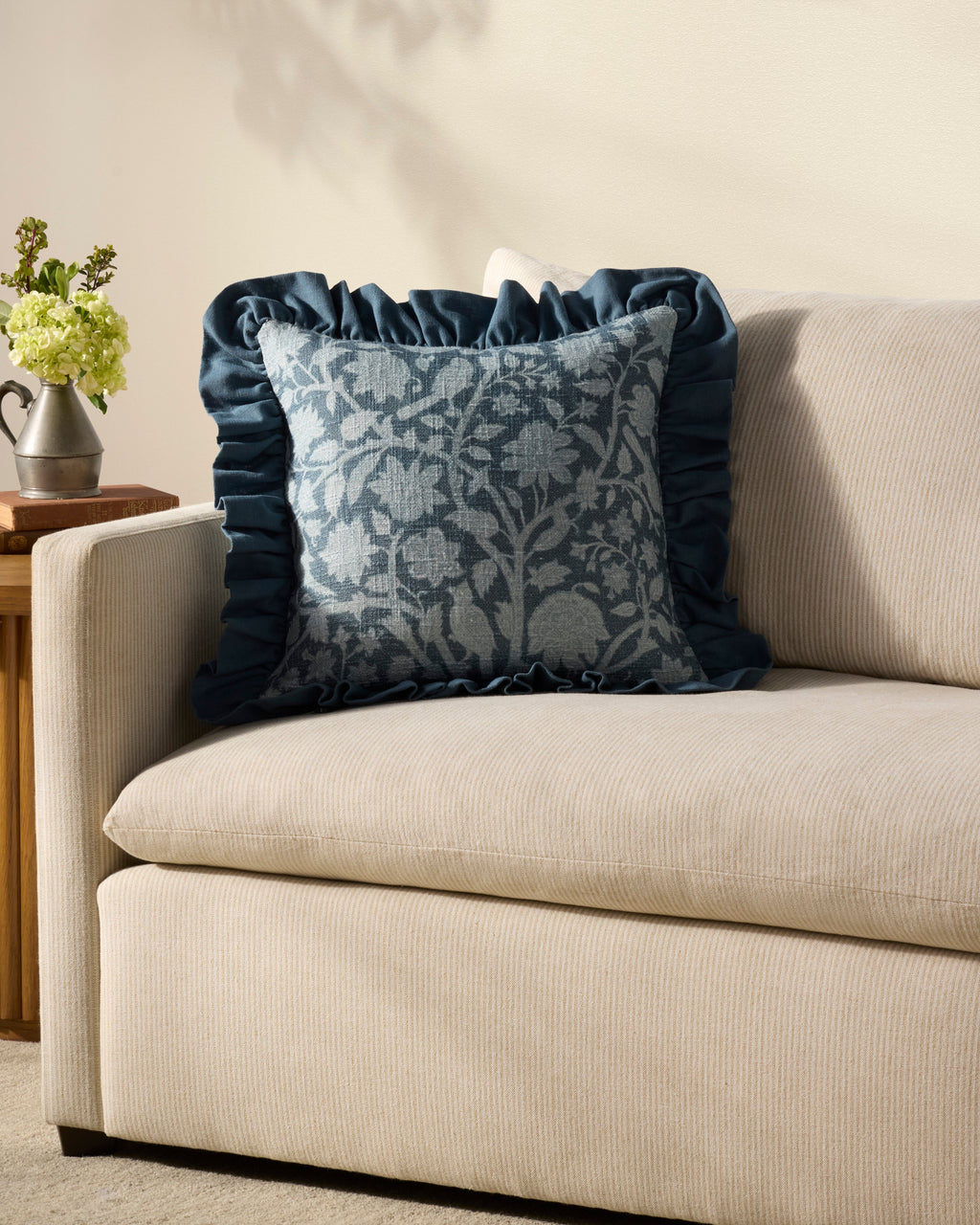 Chris Loves Julia x Loloi Kathleen 18" x 18" Pillow