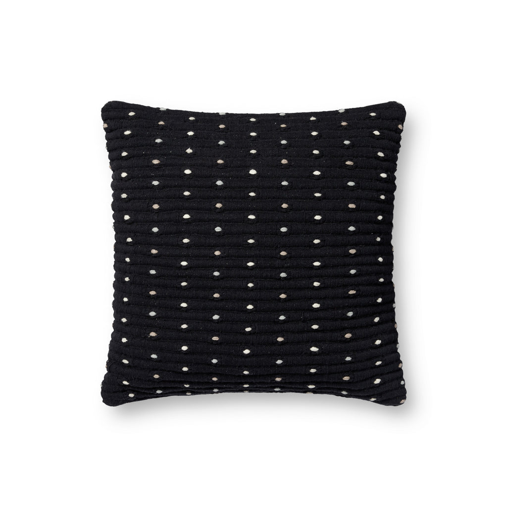 Loloi PLL0118 Black 18 " x 18" Pillow