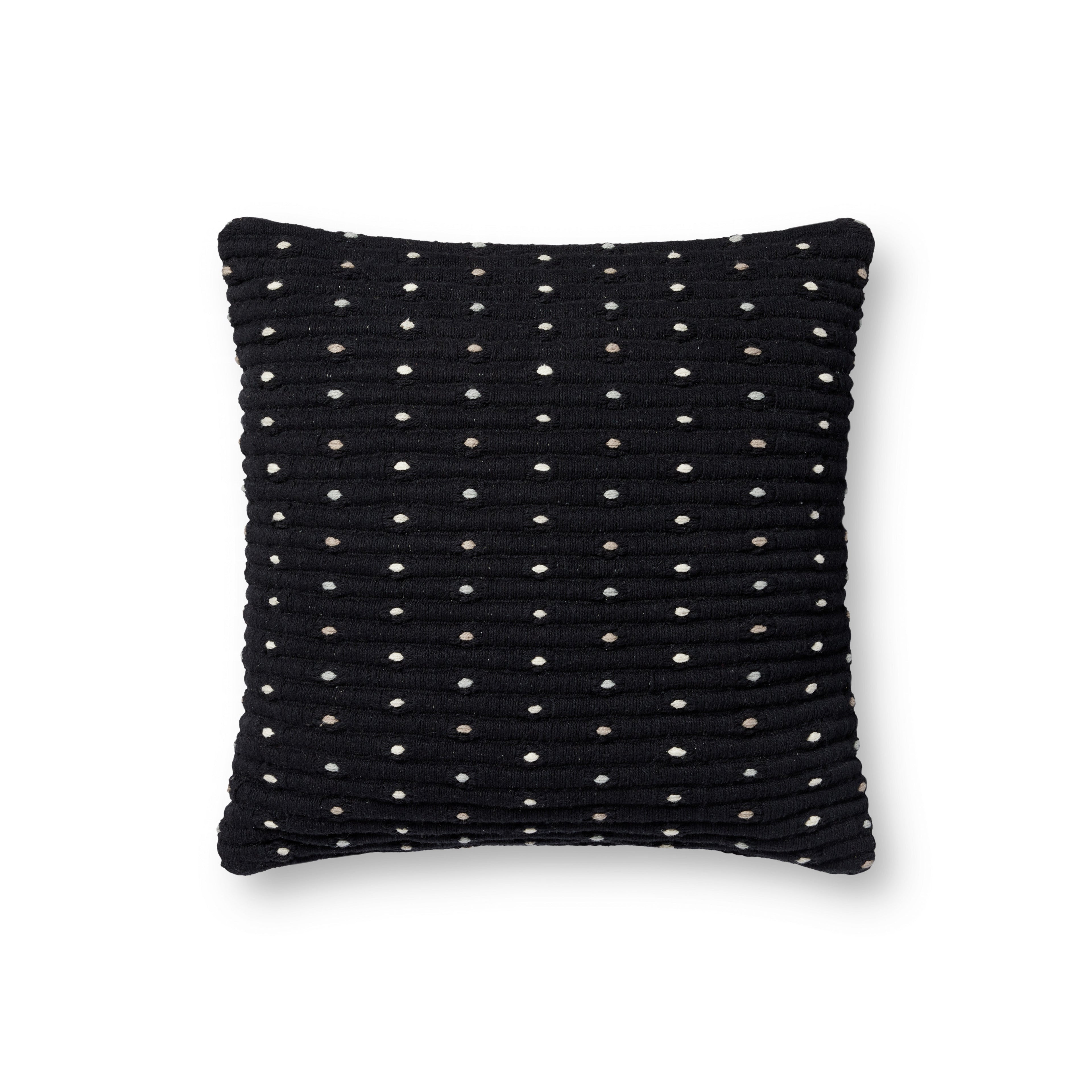Loloi PLL0118 Black 18 " x 18" Pillow