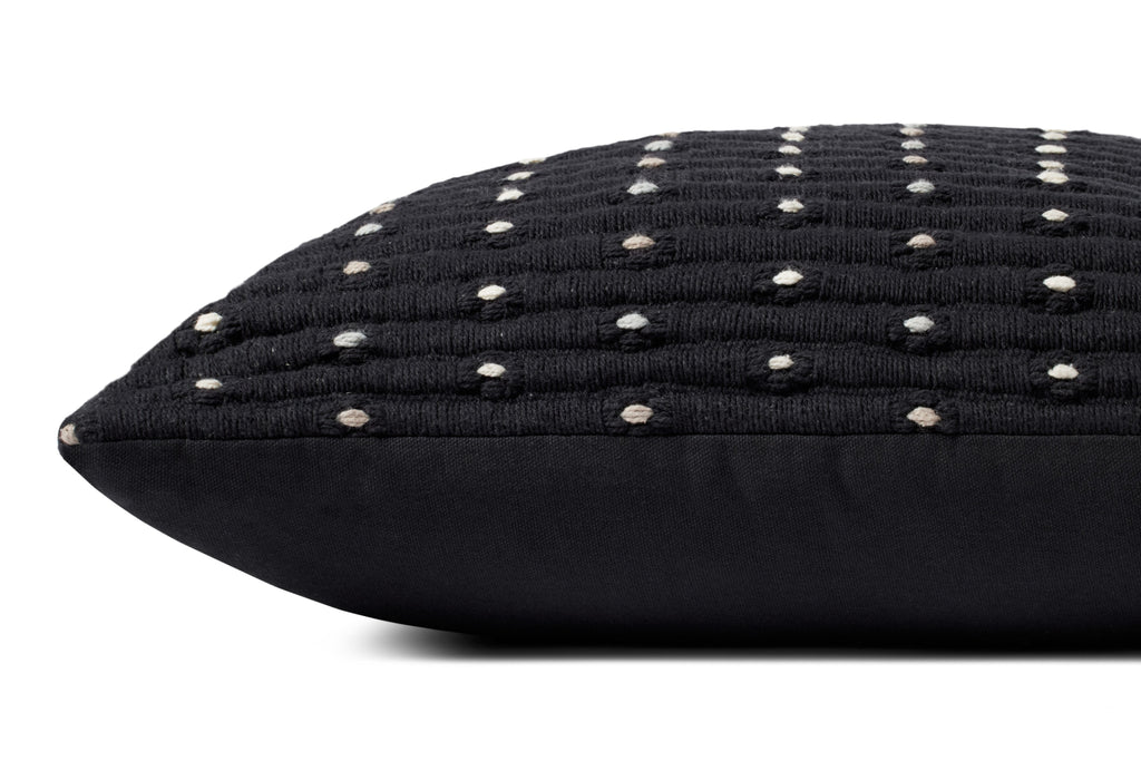 Loloi PLL0118 Black 18 " x 18" Pillow