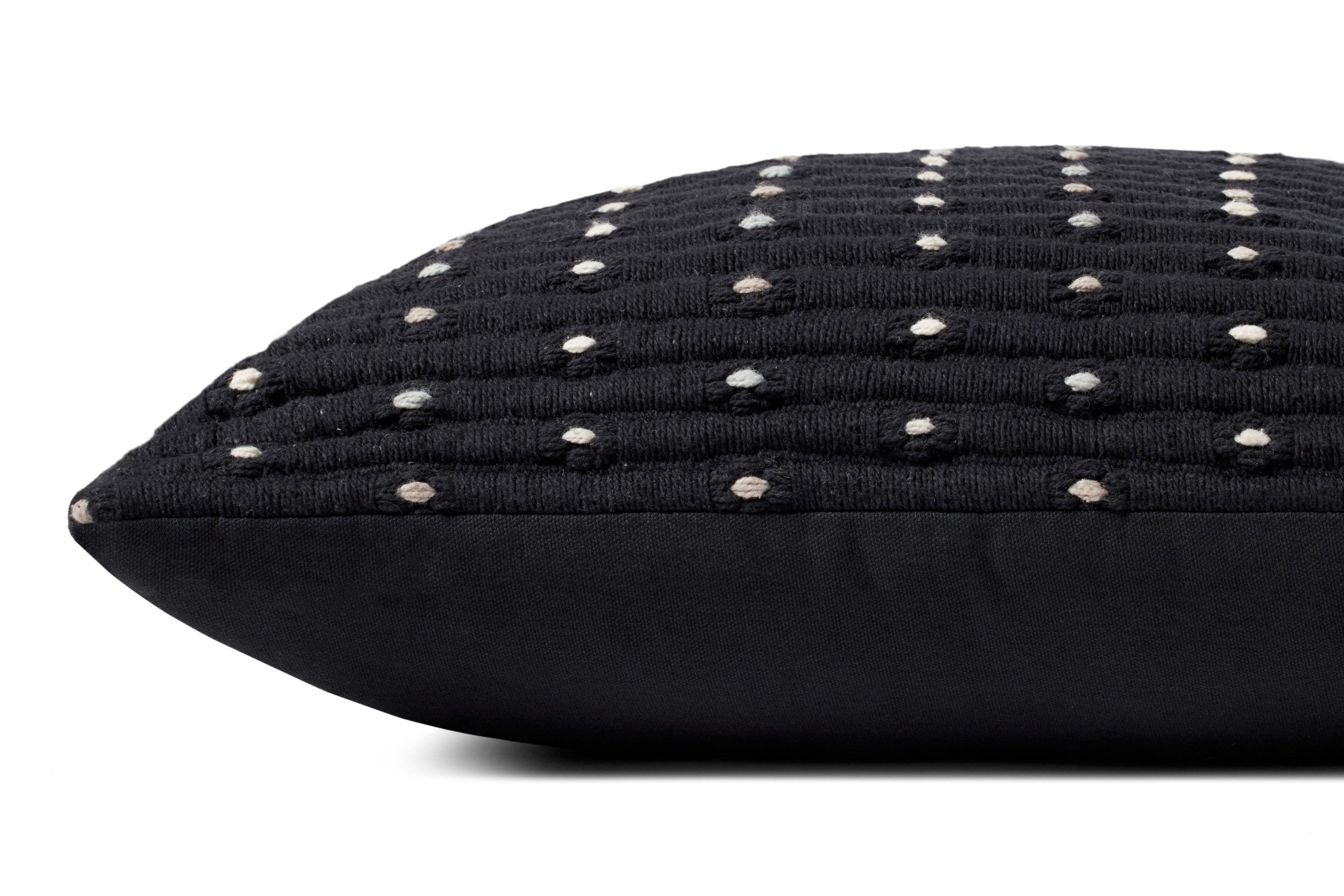 Loloi PLL0118 Black 18 " x 18" Pillow