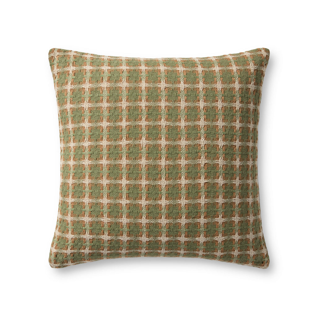 Loloi PLL0169 Geometric Cotton Throw Pillow