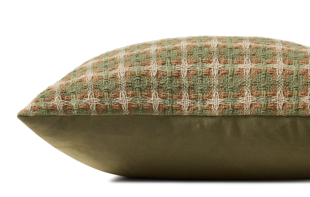 Loloi PLL0169 Geometric Cotton Throw Pillow