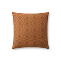 Loloi PLL0172 Rust 18" x 18" Pillow