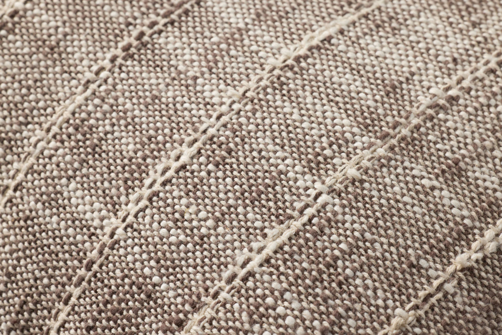Loloi PLL0183 Brown / Ivory 16" x 26" Pillow