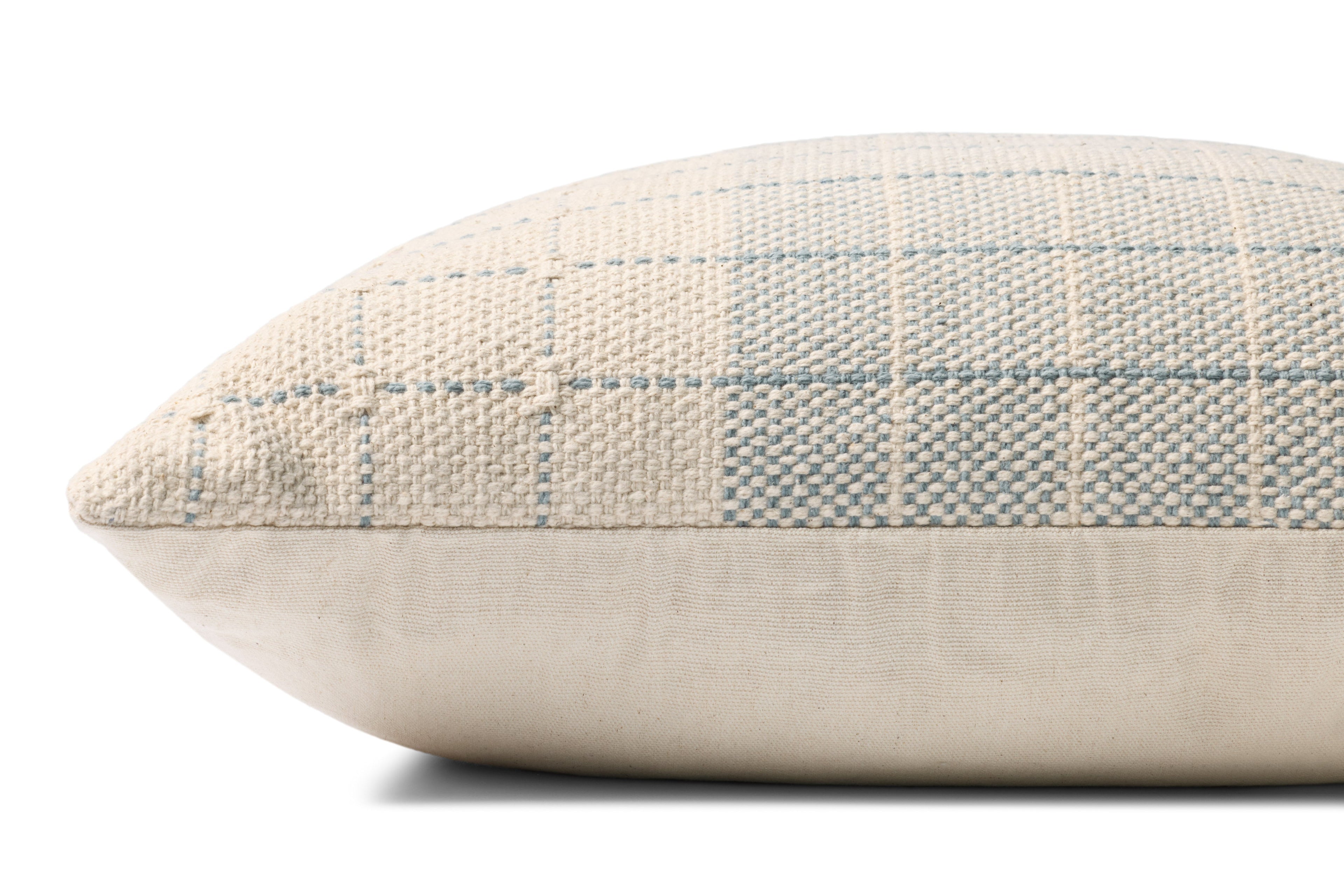 Loloi PLL0193 Geometric Grid Cotton Throw Pillow