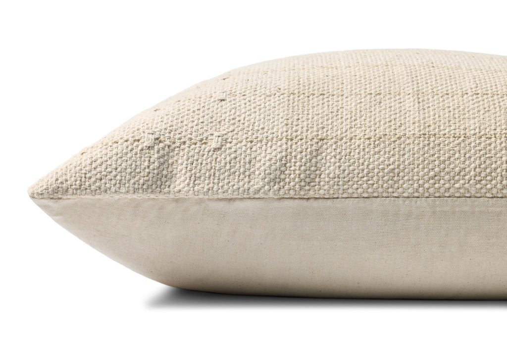 Loloi PLL0193 Geometric Grid Cotton Throw Pillow
