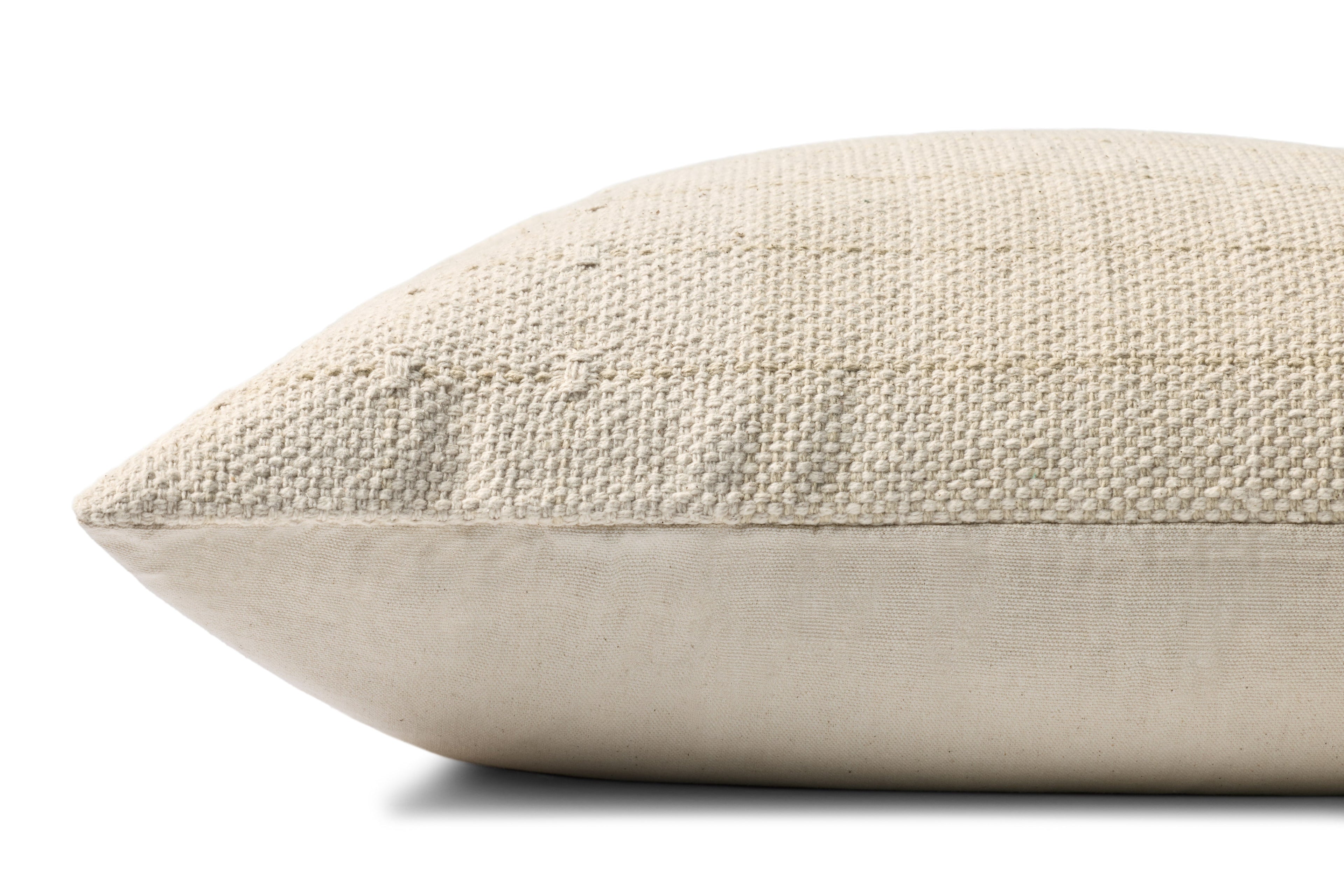 Loloi PLL0193 Geometric Grid Cotton Throw Pillow
