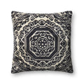 Loloi P0578 Black / White Pillow