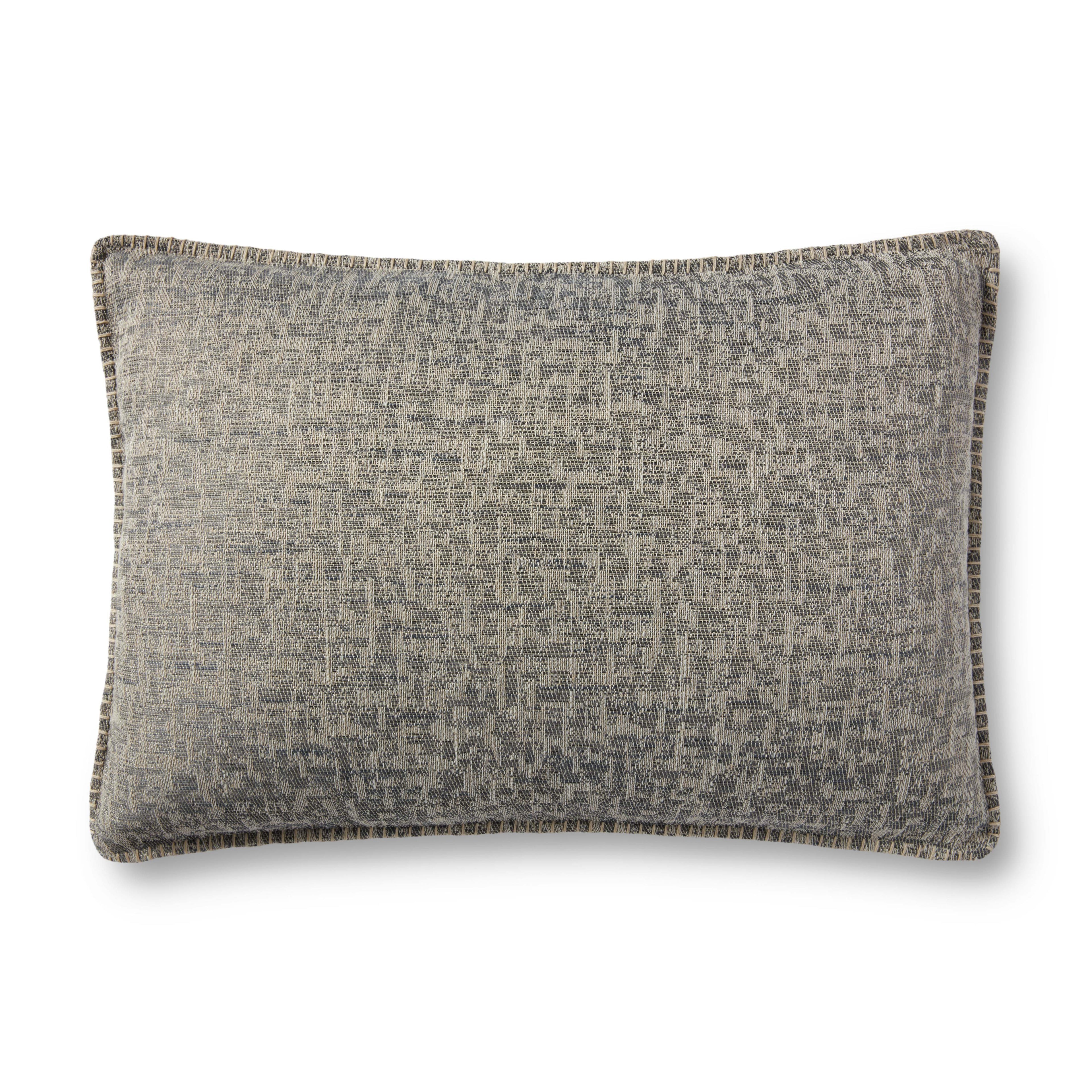 Loloi P0896 Grey 16" x 26" Pillow