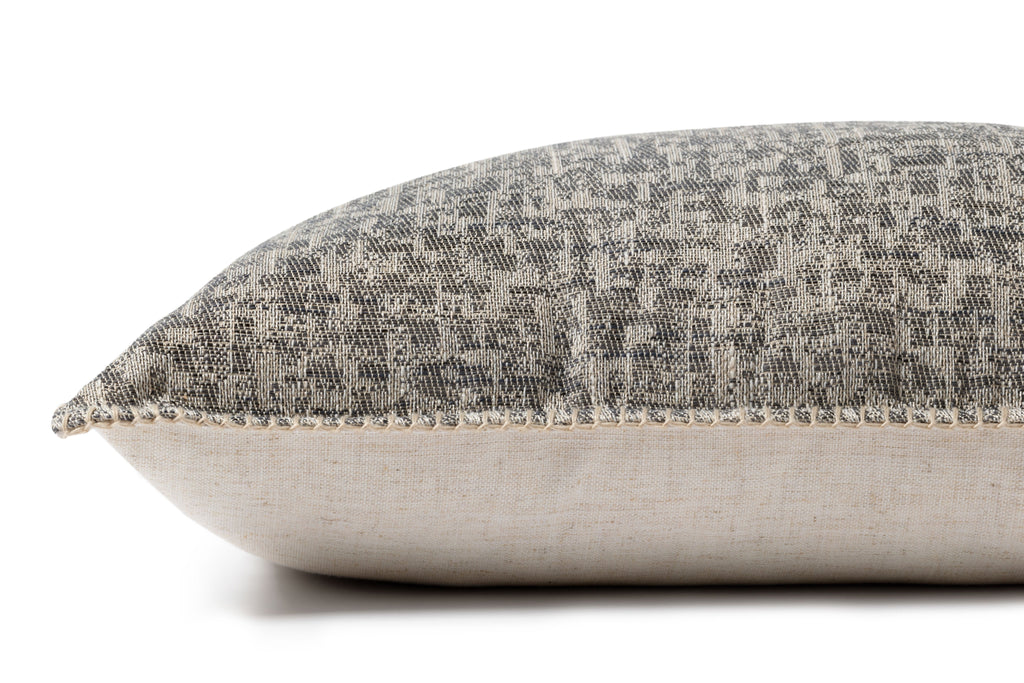 Loloi P0896 Grey 16" x 26" Pillow