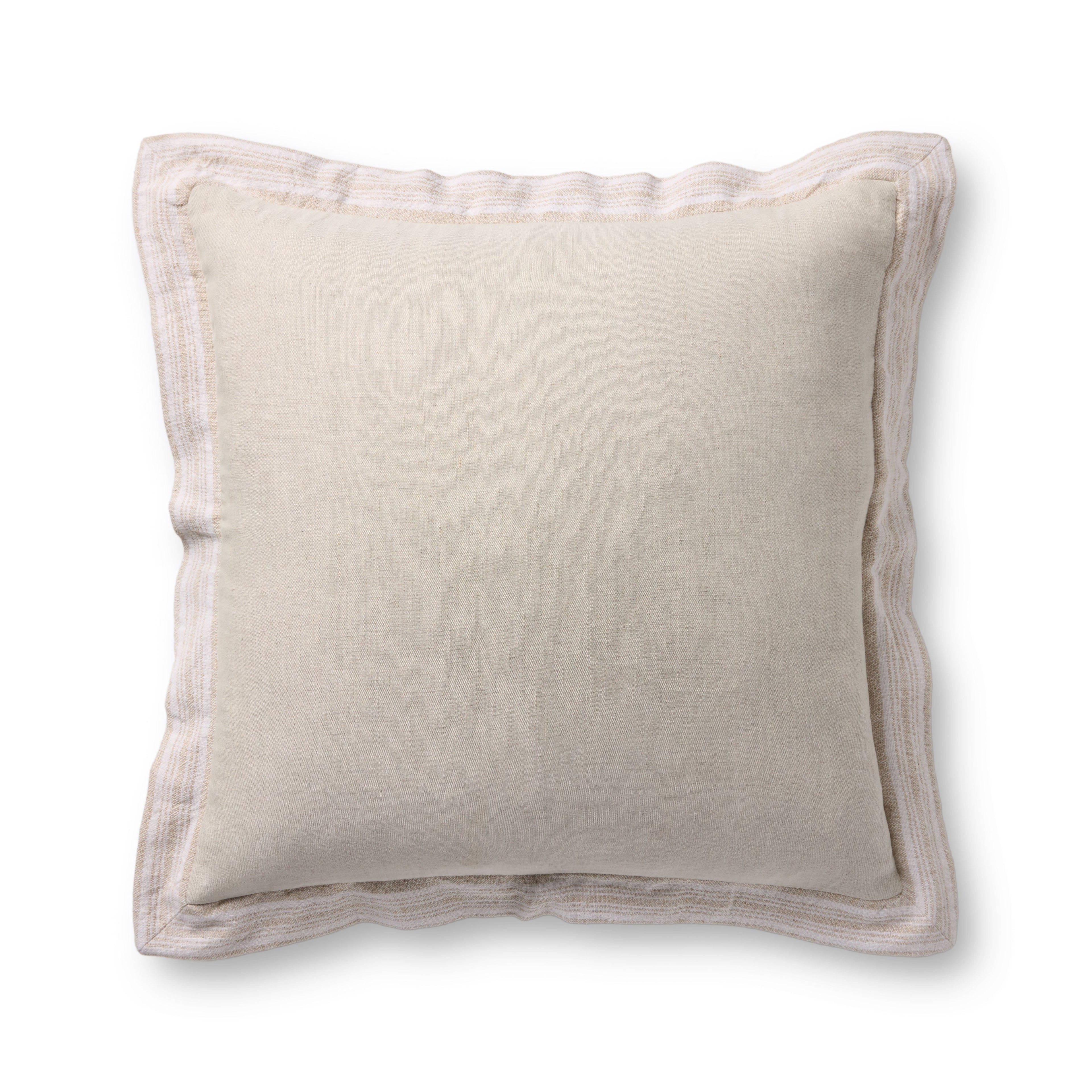 Loloi PLL0200 Natural 22" x 22" Pillow