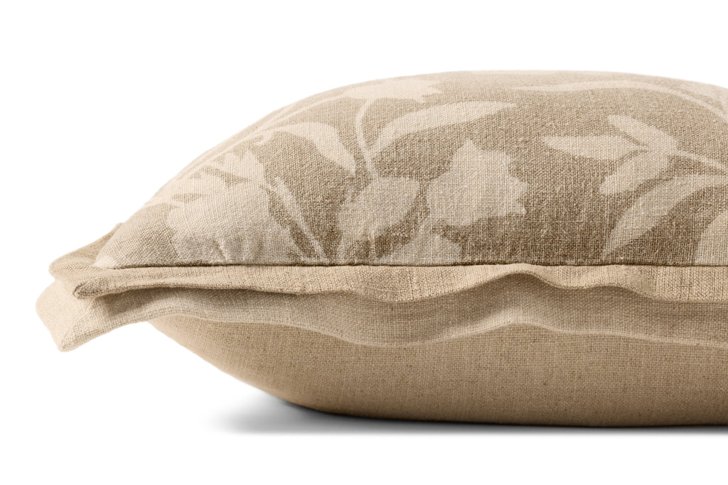 Loloi PLL0205 18" x 18" Natural Pillow