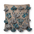 Loloi P0695 Blue / Multi 22" x 22" Pillow